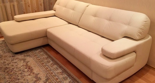 Обивка углового дивана.  Борисоглебск