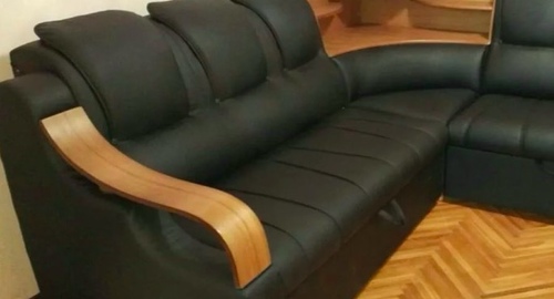 Перетяжка кожаного дивана. Борисоглебск